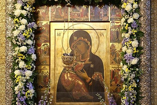В день празднования Владимирской иконы Божией Матери